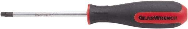 GearWrench - T30 Torx Driver - 6" Blade Length, 10" OAL, Standard Handle - Benchmark Tooling