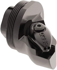 Seco - Left Hand Cut, Size GL40, CC.. 09T3.. Insert Compatiblity, Internal Modular Turning & Profiling Cutting Unit Head - 27mm Ctr to Cutting Edge, 32mm Head Length, Through Coolant, Series SteadyLine - Benchmark Tooling