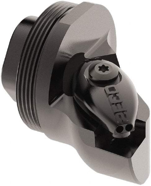 Seco - Left Hand Cut, Size GL32, CC.. 09T3.. Insert Compatiblity, Internal Modular Turning & Profiling Cutting Unit Head - 22mm Ctr to Cutting Edge, 32mm Head Length, Through Coolant, Series SteadyLine - Benchmark Tooling