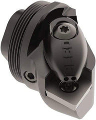 Seco - Left Hand Cut, Size GL32, CN.. 1204.. Insert Compatiblity, Internal Modular Turning & Profiling Cutting Unit Head - 22mm Ctr to Cutting Edge, 32mm Head Length, Through Coolant, Series SteadyLine - Benchmark Tooling