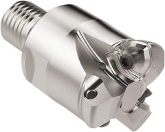 Seco - 27.6mm Cut Diam, 1.8mm Max Depth, M20 Modular Connection Indexable High-Feed End Mill - Screw Holding Method, 218.21-.. Insert, R217.21 Toolholder, Through Coolant - Benchmark Tooling