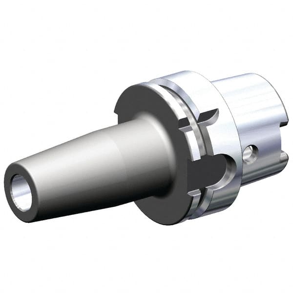 Kennametal - 63mm Shank Diam, 20mm Hole Diam, HSK63A Taper Shank Shrink Fit Tool Holder & Adapter - 100mm Projection, 33mm Nose Diam, 42mm Clamping Depth, Through Coolant - Exact Industrial Supply