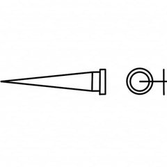 Weller - Soldering Iron Tips Type: Conical For Use With: WXP 80; WP 80; WSP 80 - Benchmark Tooling