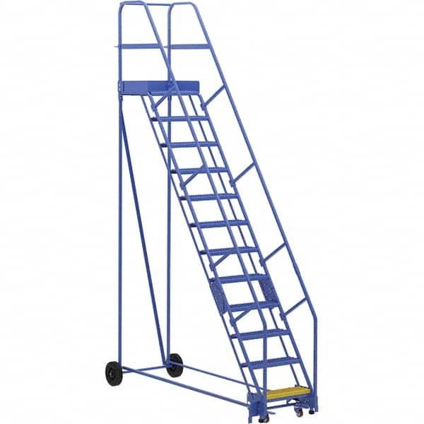 Vestil - 156" High 350 Lb Capacity 12 Step Ladder - Benchmark Tooling
