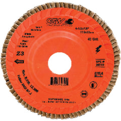4 1/2″ × 7/8″-60 Grit Compact Z3 Trimmable - Z3 Premium Zirconia Flap Disc - Benchmark Tooling