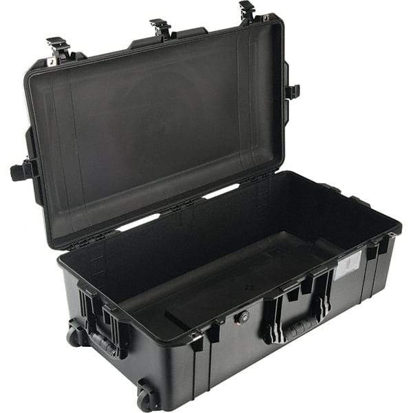 Pelican Products, Inc. - 18-13/32" Wide x 11-1/64" High, Aircase w/Wheels - Black - Benchmark Tooling