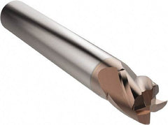 Seco - 6mm, 4 Flute, Single End, Solid Carbide, 0.25mm Corner Radius End Mill - 50mm OAL, 30° Helix, Right Hand Flute, 6mm LOC, Right Hand Cut - Benchmark Tooling