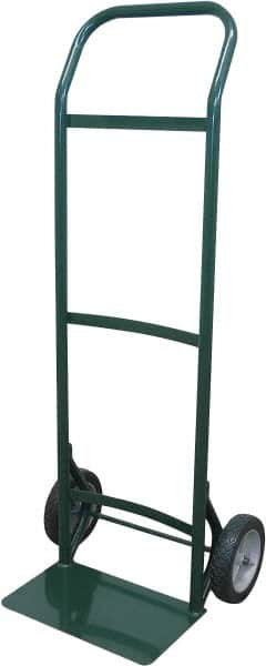 Ability One - 300 Lb Capacity 40" OAH Hand Truck - Steel Handle, Steel, Solid Rubber Wheels - Benchmark Tooling