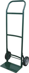Ability One - 300 Lb Capacity 40" OAH Hand Truck - Steel Handle, Steel, Solid Rubber Wheels - Benchmark Tooling