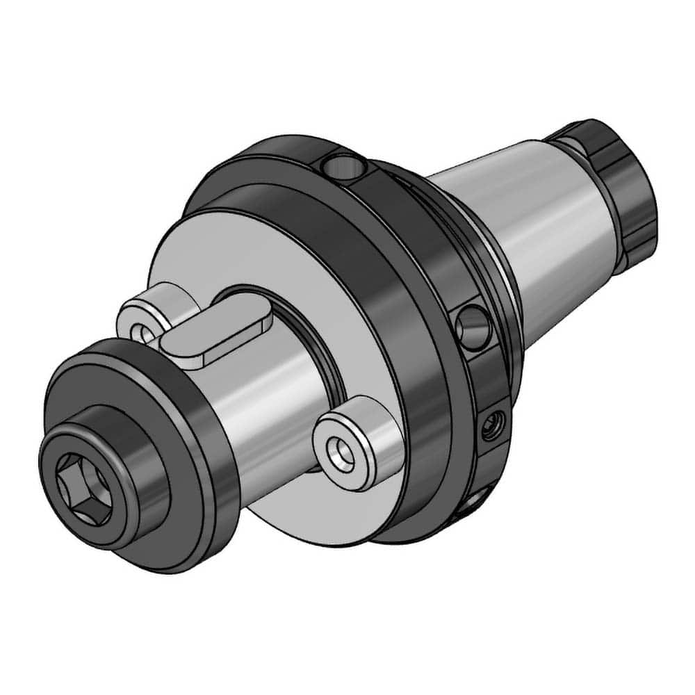 WTO - Modular Tool Holding System Adapters; Modular System Size: 3/4 ; Taper Size: ER25QF ; Projection (mm): 33 ; Through Coolant: Yes - Exact Industrial Supply