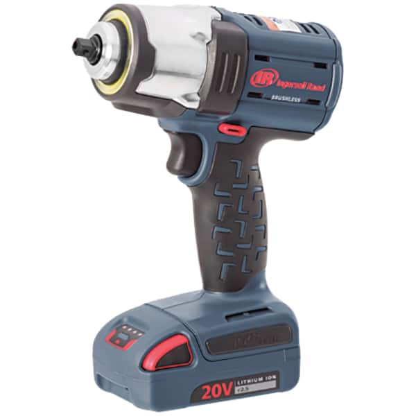 Ingersoll-Rand - Cordless Impact Wrenches & Ratchets Voltage: 20.0 Drive Size (Inch): 3/8 - Benchmark Tooling