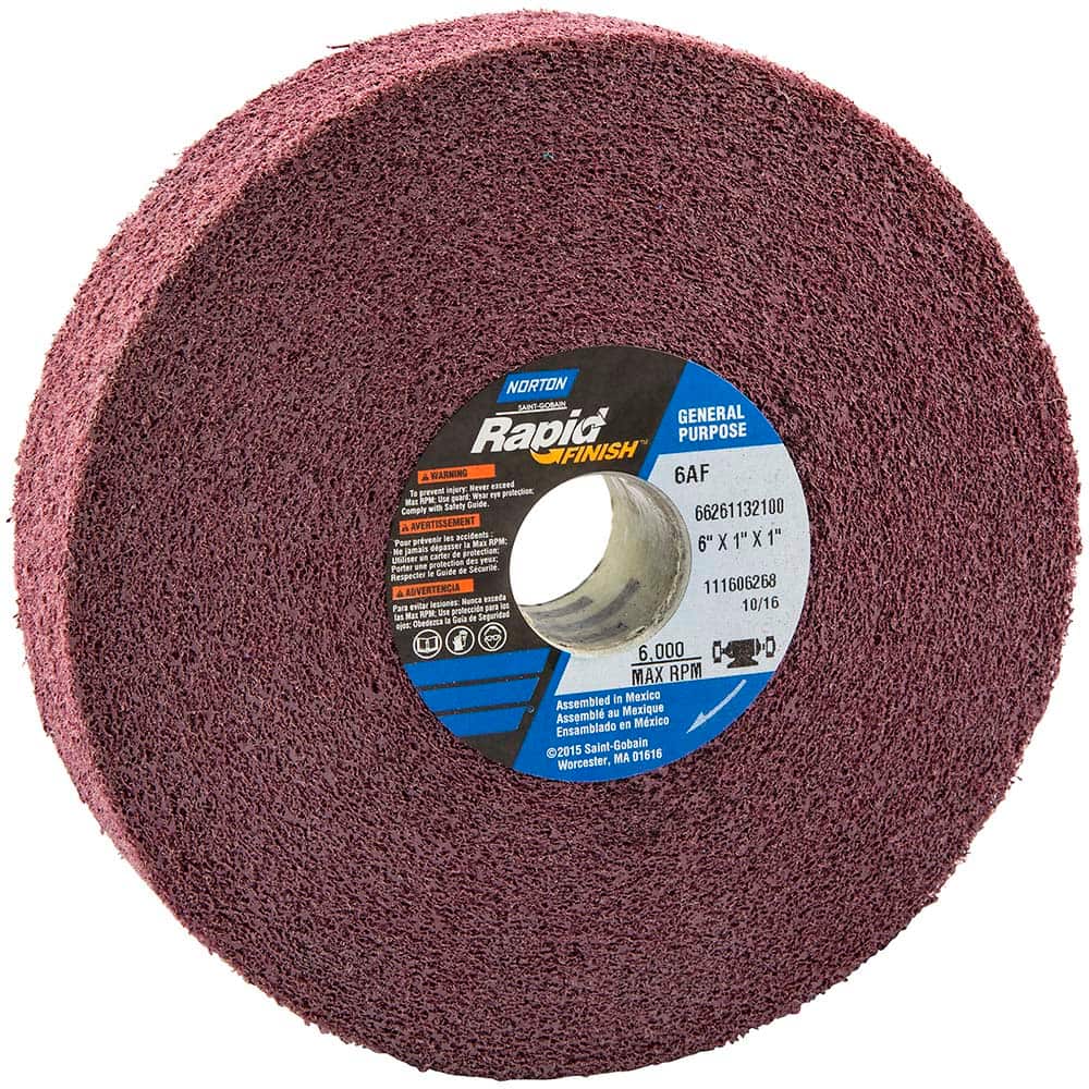 Norton - Deburring Wheels Wheel Type: Convolute Wheel Diameter (Inch): 6 - Benchmark Tooling
