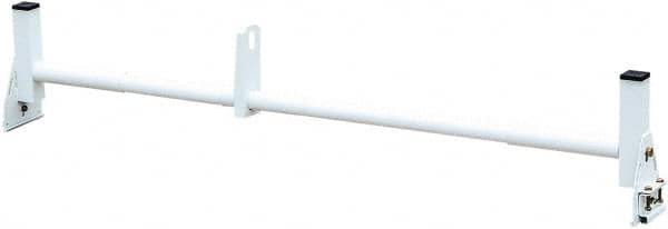 Buyers Products - Stainless Steel Ladder Rack Crossbar - 72" Long, White, For Use with Buyers Item# 1501310 - Benchmark Tooling