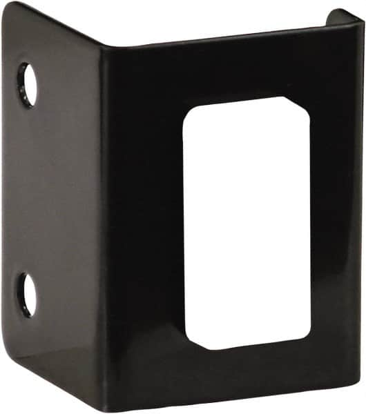 Buyers Products - Steel Rocker Switch Mounting Bracket - 3" Long, Black, For Use with Rocker Switches - Benchmark Tooling