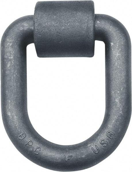 Buyers Products - Steel D-Ring with Integral Bracket - 6" Long, Gray, For Use with Cargo Control - Benchmark Tooling