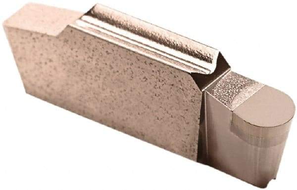 Seco - 1603LCGN Grade CBN170C, 3mm Cutting Width PCBN Grooving Insert - 2.5mm Max Depth of Cut, Neutral Hand, 1.5mm Corner Radius, TiSiN Finish - Benchmark Tooling