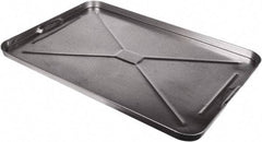 Funnel King - 6 Qt Drip Pan - Galvanized Steel, 17.5"x25.75"x.75" - Benchmark Tooling