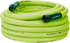 Legacy - 50' Long Garden Hose - 3/4" Diam, 3/4" GHT, Hybrid Polymer, 150 psi, All Season, Green - Benchmark Tooling