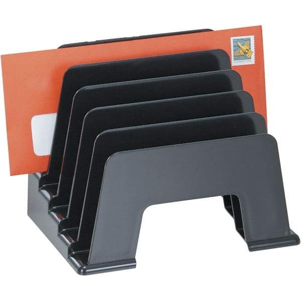 UNIVERSAL - Black Inclined File Sorter - Plastic - Benchmark Tooling