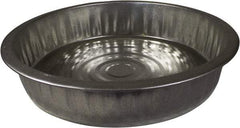 Funnel King - 13 Qt Drain Pan - Galvanized Steel - Benchmark Tooling