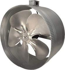 Suncourt - 16" Diam, 1.57 Amp, 120 Volt Duct Fan - 1,100 CFM, 1,180 RPM, Single Speed - Benchmark Tooling