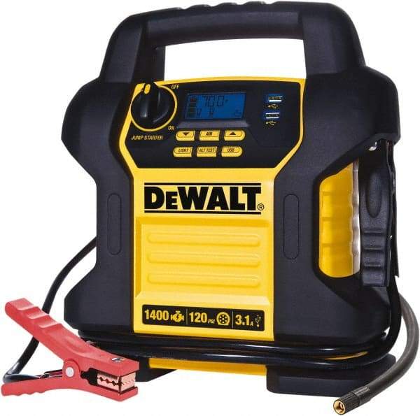 DeWALT - 12 VDC Jump Starter - 32 Amps, 80 Starter Amps - Benchmark Tooling