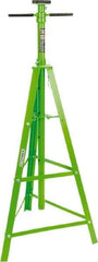 OEM Tools - 4,000 Lb Capacity Underhoist Stand - 56-1/2 to 84-1/4" High, 3-1/4" Saddle Length - Benchmark Tooling