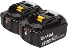 Makita - 18 Volt Lithium-Ion Power Tool Battery - 6 Ahr Capacity, 55 min Charge Time, Series LXT - Benchmark Tooling