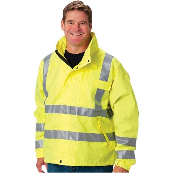 PIP - Size XL, High Visibility Yellow, Waterproof Jacket - Benchmark Tooling