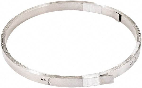 Starrett - Feeler Stock Rolls Thickness (Decimal Inch): 0.0230 Overall Length (Meters): 7.60 - Benchmark Tooling