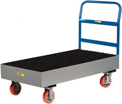 Little Giant - 66 Gal Sump Capacity, Steel Platform - 52" Long x 26" Wide x 19-1/2" High, 3,000 Lb Capacity - Benchmark Tooling