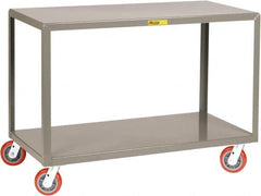 Little Giant - Mobile Table - Fixed Leg, Gray, 48" Long x 30" Deep x 34" High - Benchmark Tooling
