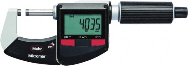 Mahr - MICROMAR 40 EWRI DIGITAL MICROMETER - 0-1", .00005"Resolution, Integrated Wireless Output - Benchmark Tooling