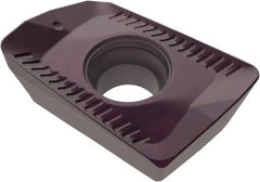 Seco - XOMX10T308 Grade MP2050 Carbide Milling Insert - TiAlN/TiSiN Finish, 0.1508" Thick, 6.9mm Inscribed Circle - Benchmark Tooling