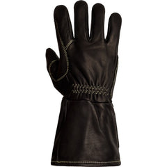 Puncture-resistant MIG welding gloves with cut and heat protection