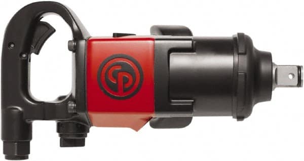 Chicago Pneumatic - 1" Drive, 6,200 RPM, 1,770 Ft/Lb Torque Impact Wrench - D-Handle, 40.4 CFM, 90 psi, 3/8" NPT Inlet - Benchmark Tooling