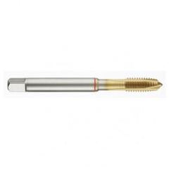 42437 2B 3-Flute Cobalt Red Ring Spiral Point Plug Tap-TiN - Benchmark Tooling