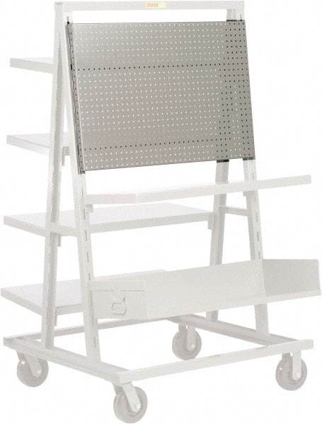 Little Giant - Pegboard Tool Rack - Use with Little Giant Adjustable Tray A-Frame Shelf Trucks - Benchmark Tooling