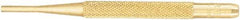 Starrett - 1/8" Pin Punch - 4" OAL, Brass - Benchmark Tooling