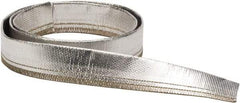 Atlantex - 3-1/2" ID Silver Radiant Heat Shield for Hoses - 25' Long, -40 to 425°F - Benchmark Tooling