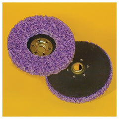 ‎4 1/2 in × 5/8-11 TN Quick-Change Clean & Strip XT Disc SXCS Purple Alt Mfg # 33194 - Benchmark Tooling