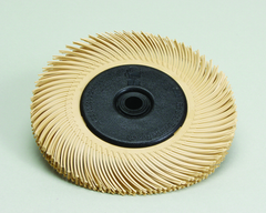 6 x 1" - 6 Micron Grit - Ceramic - Radial Bristle Brush - Benchmark Tooling