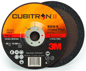 9 x 1/4 x 5/8 Type 27 Q/C Depressed Center Wheel-Cubitron II - Benchmark Tooling