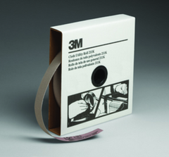 1-1/2" x 50 yds - 180 Grit - Aluminum Oxide - J Weight - Utility Cloth Roll 211K - Benchmark Tooling