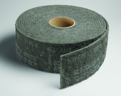 4'' x 30 ft. - Grade S Very Fine Grit - Scotch-Brite Clean & Finish Non Woven Abrasive Roll - Benchmark Tooling