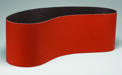 6 x 132" - 36+ Grit - Precision Shaped Ceramic Grain - Cloth Belt - Benchmark Tooling
