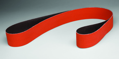 2 x 132" - 36+ Grit - Precision Shaped Ceramic Grain - Cloth Belt - Benchmark Tooling