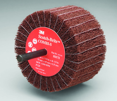 3" - P120 Grit - Aluminum Oxide - Combi-S Wheel - Benchmark Tooling