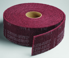 4'' x 30 ft. - Grade A Medium Grit - Scotch-Brite Clean & Finish Non Woven Abrasive Roll - Benchmark Tooling