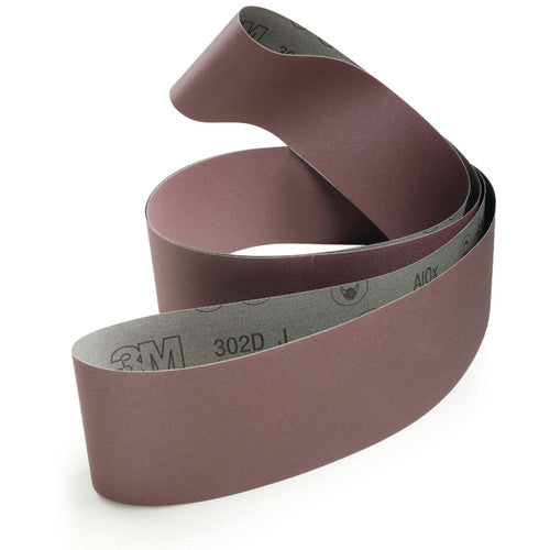 ‎3M Cloth Belt 302D P100 J-weight 1-1/2″ × 153″ Film-lok Full-flex Scallop B - Exact Industrial Supply